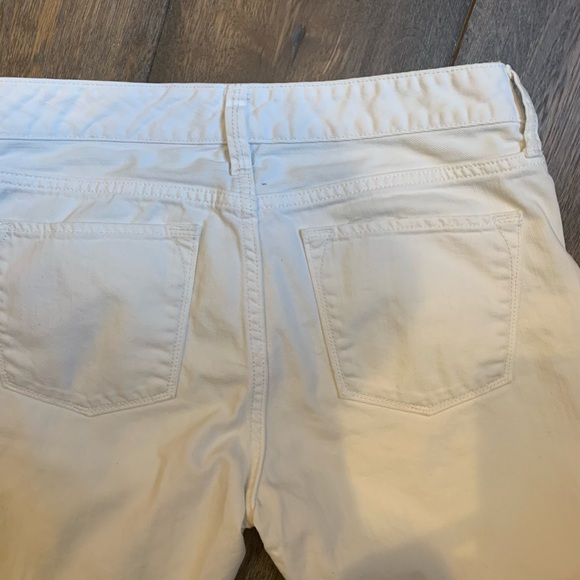Banana Republic Jean White Size 27/4 - Picture 5 of 7